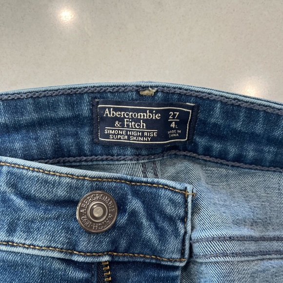 Abercrombie & Fitch Simone high rise super skinny jeans - Picture 2 of 3